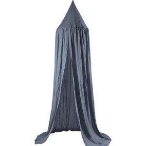 Sebra Sengehimmel - Dobbyvævet - Forest Lake Blue