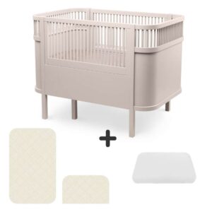 Sebra Sengen - Klassisk - Baby & Jr. - Birchbark Rose - Bundle 2