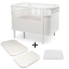 Sebra Sengen - Klassisk - Baby & Jr. - Classic White - Bundle 1