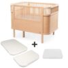 Sebra Sengen - Klassisk - Baby & Jr. - Wooden Edition - Bundle 1