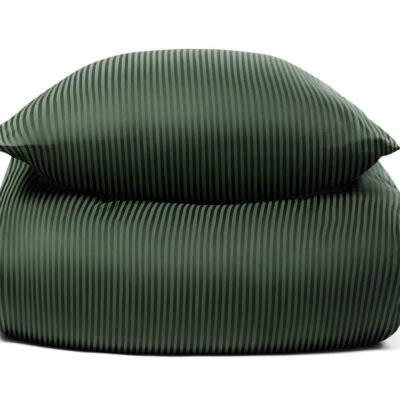 Sengetøj - 240x220 cm - Grønt king size sengetøj - 100% Egyptisk bomuld - Ekstra blødt sengesæt fra By Borg