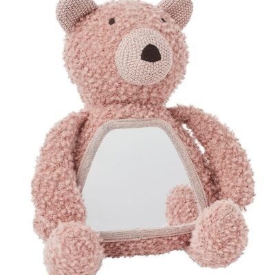 Smallstuff Aktivitetsbamse - Uld - Rosa