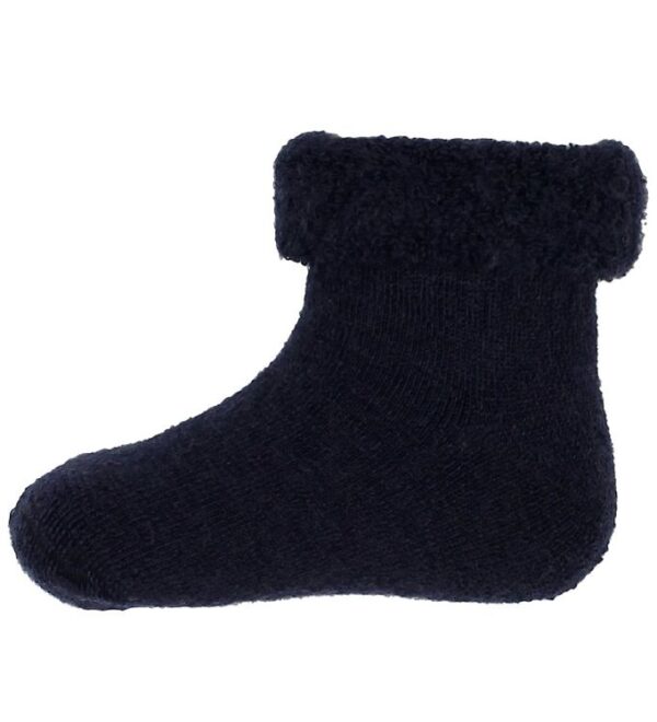 Smallstuff Gåstrømper - Uld - Navy