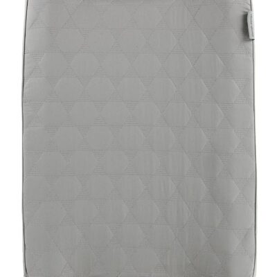 Smallstuff Puslepude - Quilted - Lysegrå