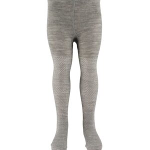 Smallstuff Strømpebukser - Uld - Gråmeleret m. Glitter