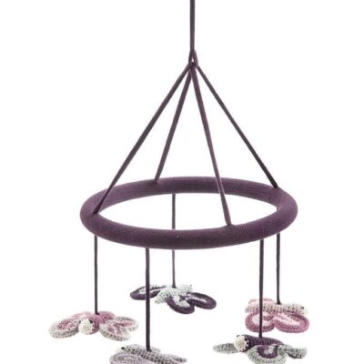 Smallstuff Uro - Sommerfugle - Lilla/Glimmer