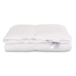 Sommer Juniordyne 100x140 cm - Allergivenlig dyne med bløde luftige fiberdun - Sval fiberdyne - Zen Sleep