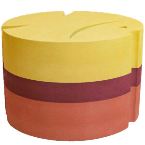 bObles Fisk - L 20 - 30x20 cm - Yellow Gym