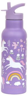 A Little Lovely Company Stainless steel XL Drikkedunk, Unicorn Dreams