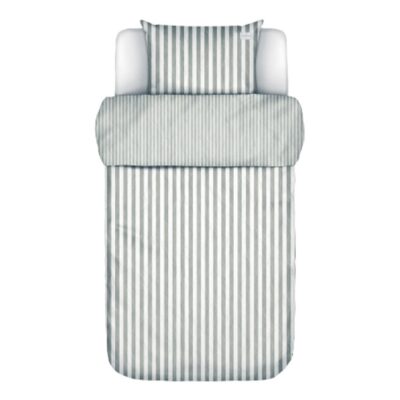 Marc O'Polo dobbeltdyne sengetøj - 200x220 cm - 100% Enzymvasket bomulds dobbelt sengesæt - Mikkeli Grey sengelinned