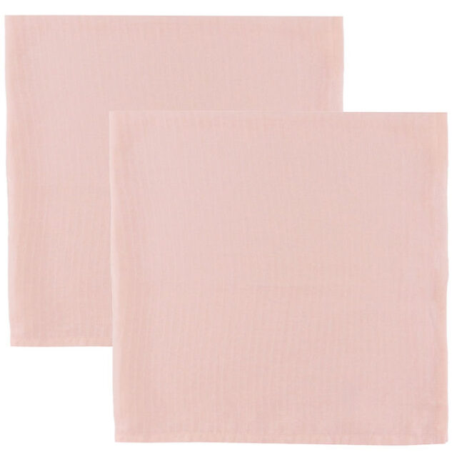Müsli Stofbleer - 2-pak - 75x75 - Peony