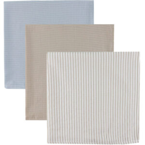 Müsli Stofbleer - 3-pak - 75x75 - Balsam cream/ Cashmere