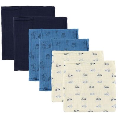 Pippi Stofbleer - 6-Pak - 65x65 cm - Dark Navy