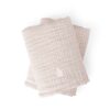 Sebra Pusleunderlag - 6-lags - 2 stk. - Muslin - Birchbark Rose