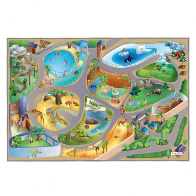 Achoka - Legemåtte - Zoo - 100x150 cm.