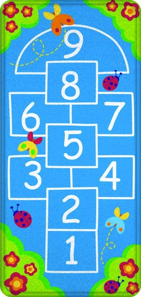 Legetæppe: Hinkerude - 1x2 meter.