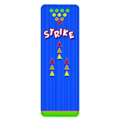 Legetæppe: Bowling - 1 x 3 meter.