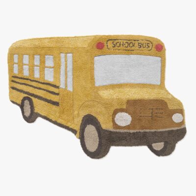 Lorena Canals Vaskbart Gulvtæppe 90x130, School Bus