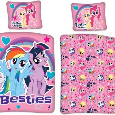 My Little Pony sengetøj - 100% bomuld - Junior sengetøj 100x140 cm - Besties