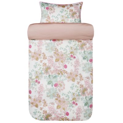 Dobbelt sengetøj 200x220 cm - 100% bomuldssatin - Høie Of Scandinavia - Cassandra Warm pink