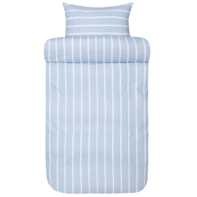 Dobbelt sengetøj 200x220 cm - 100% bomuld - Høie of Scandinavia - Sander Denim Blue