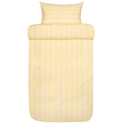 Sengetøj 140x220 cm - 100% bomuld - Høie of Scandinavia - Sander Yellow