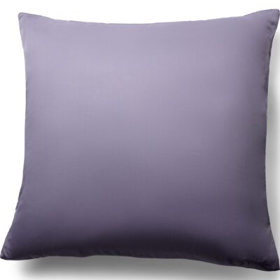 Bambus pudebetræk 60x63 cm - 100% bambus - Lilla satinvævet