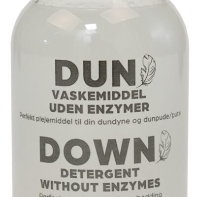 Dun vaskemiddel til dyner og puder
