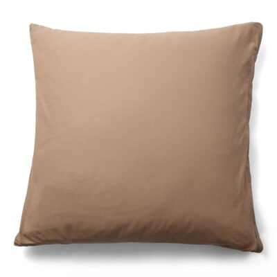 Pudebetræk 60x63 cm - Stonewashed - Firm brown