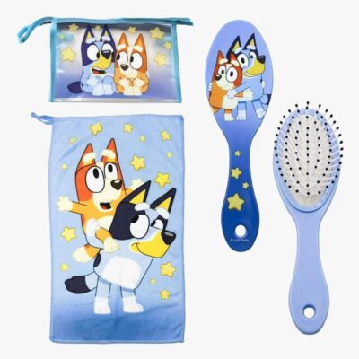 Bluey Toilettaske Børste & Håndklæde