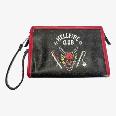 Stranger Things Hellfire Club Toilettaske, Sort