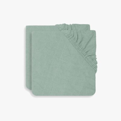 Jollein Puslepudebetræk 50x70 Cm 2-Pak, Ash Green