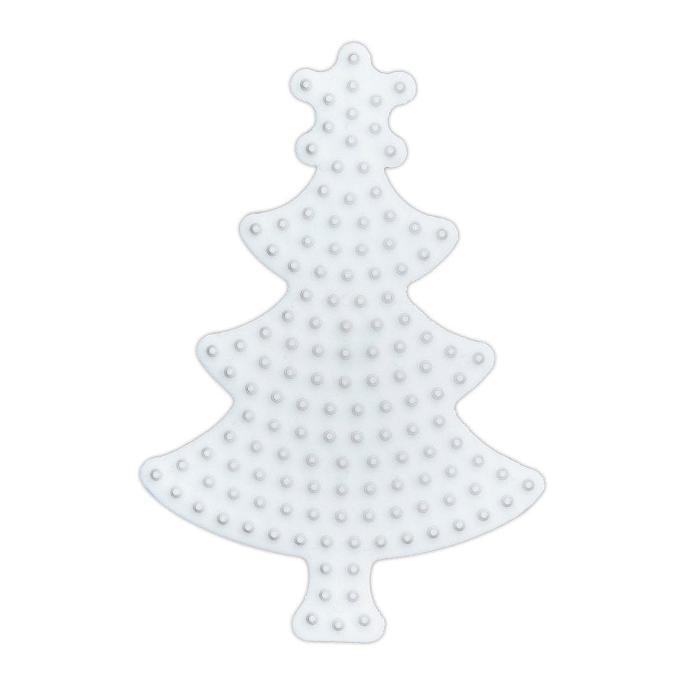 Hama Perleplade Midi - Juletræ 11x7,5 cm - Hvid (331)