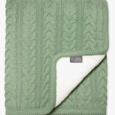 Vinter & Bloom Tæppe Cuddly, Basil Green