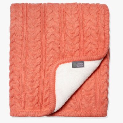 Vinter & Bloom Tæppe Cuddly, Soft Coral