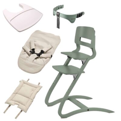 Leander Louieâ„¢ Højstol - Sage Green - Bundle 1