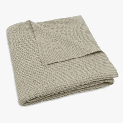 Jollein Tæppe Basic Knit, Olive Green