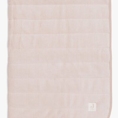 Jollein Tæppe 75x100 cm Velvet Rib, Wild Rose