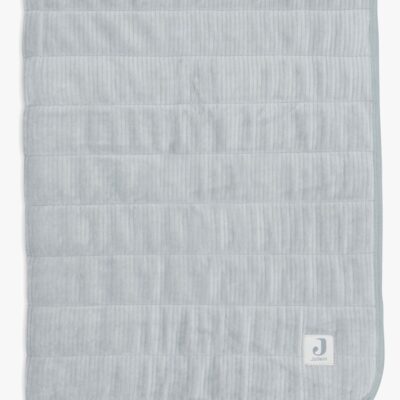 Jollein Tæppe 75x100 cm Velvet Rib, Sea Green