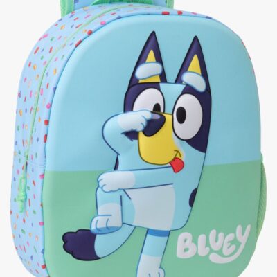 Bluey 3D Rygsæk 8.5L, Grøn/Blå