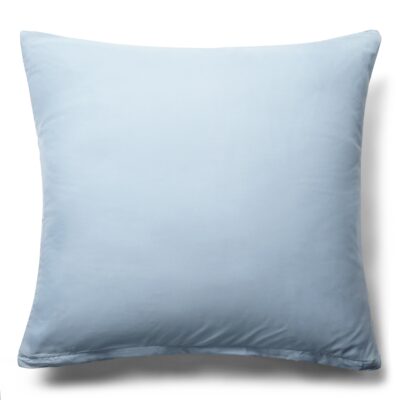 Pudebetræk 60x63 cm - Microfiber - Ensfarvet lyseblå