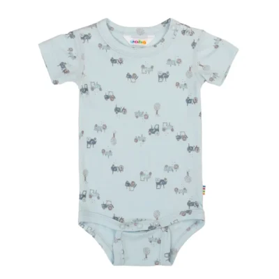 Kortærmet Body - Light blue - 60
