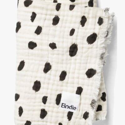 Elodie Soft Cotton Tæppe, Dalmatian Dots