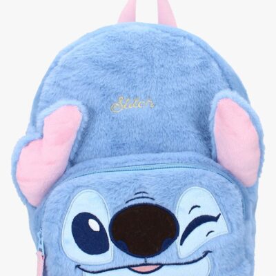 Disney Lilo & Stitch Plysch Rygsæk Fluffy Festival, Blå