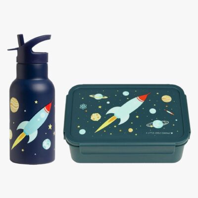 A Little Lovely Company Madkasse &  Flaske, Space