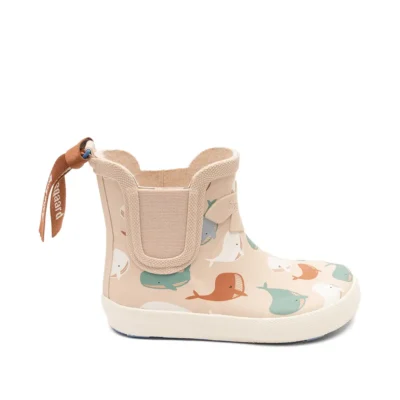 Gummistøvle Barefoot - Whale - 25
