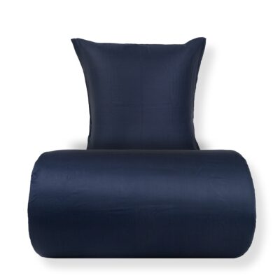 Bambus dobbelt sengetøj 200x220 cm - 100% bambus - Mørkeblå