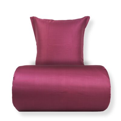 Bambus sengetøj 140x220 cm - 100% bambus - Bordeaux