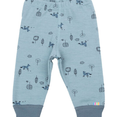 Joha Leggings - Uld/Bomuld - Blå