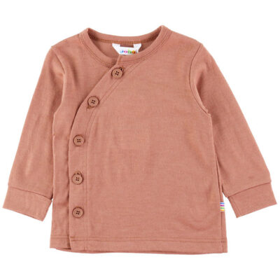 Joha Cardigan - Uld - Rød/Brun